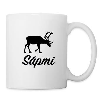 Sápmi Sami Norrland Renne Suède Suède Nord - Mug blanc - blanc - Droite