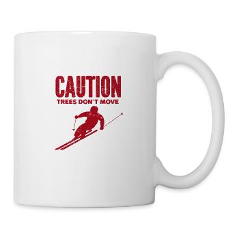 Skiing Snowboard Mountains Holiday Snow Freestyle - Mug - white - Right