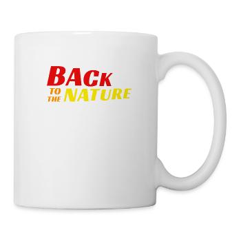 Back to the nature - Mug - white - Right