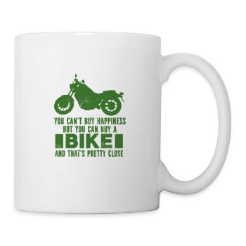 Motorrad Motocross Bike Racing Motorsport - Tasse - Weiß - Rechts