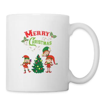 Noël Elf Elf Noël Noël Noël - Mug blanc - blanc - Droite