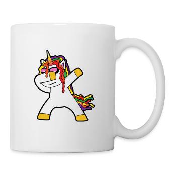 Cute Funny Cool Unicorn Unicorns fable - Mug - white - Right