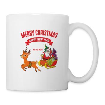 Noël Motif de Noël Père Noël - Mug blanc - blanc - Droite