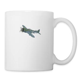 P47 Thunderbolt Aircraft - Tasse - Weiß - Rechts