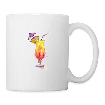 Cocktail - Tasse - Weiß - Rechts