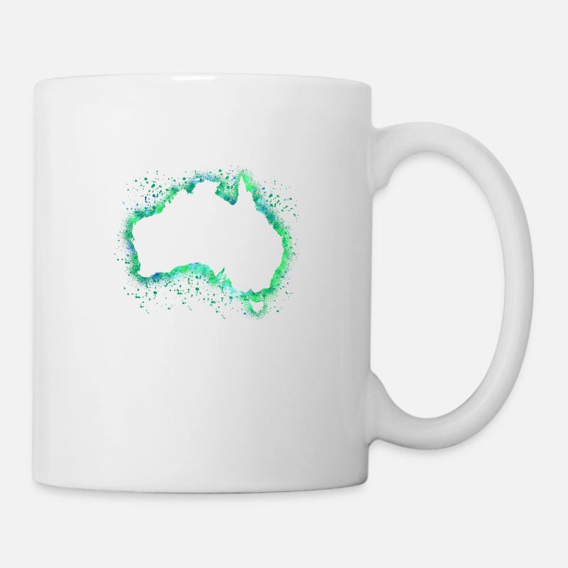 Australien - Tasse - Weiß