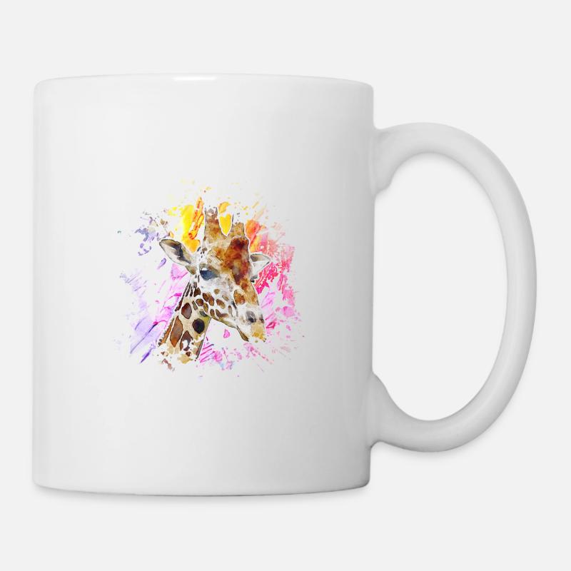 Giraffe - Tasse - Weiß