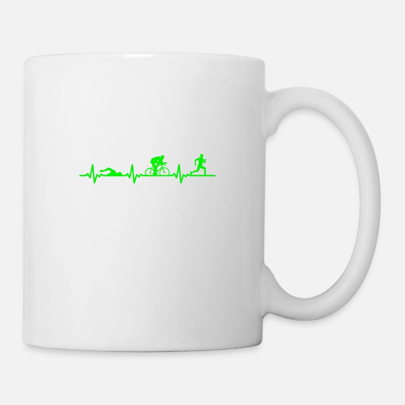 Triathlon - Tasse - Weiß