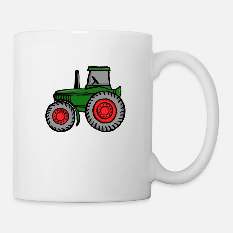 Traktor - Tasse - Weiß