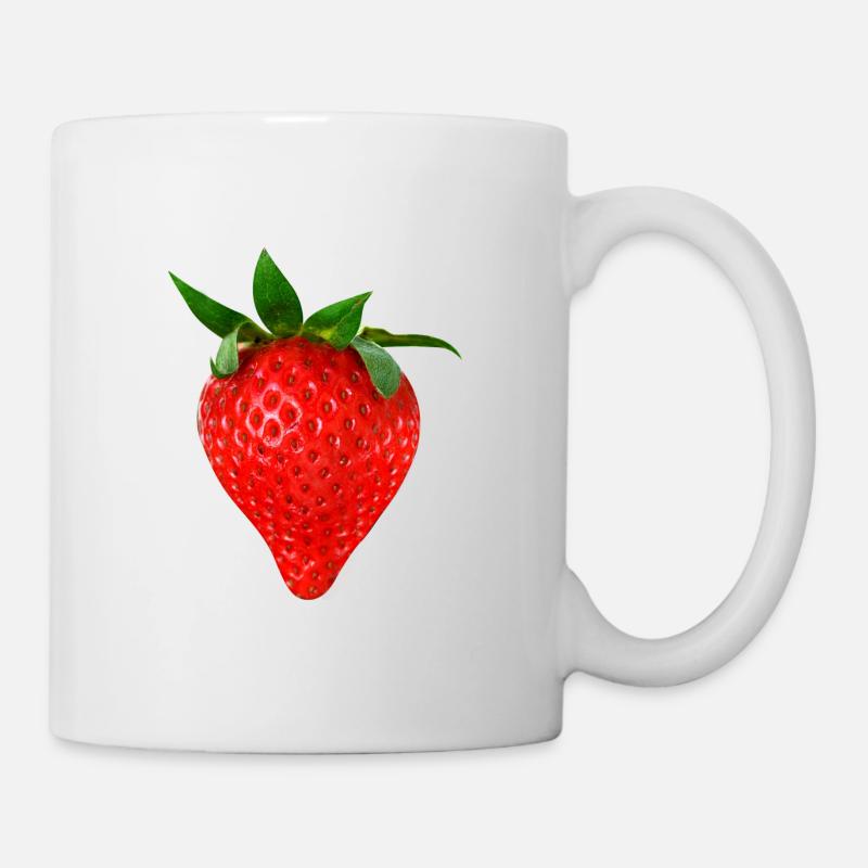 Fruits fruits de strawberry - Mug blanc - blanc