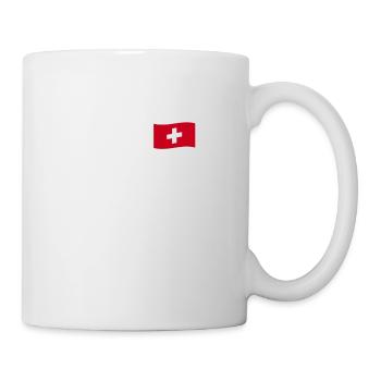 Switzerland Cross Swiss Flag Schwiiz Decoration - Mug - white - Right