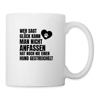 Hund Schäferhund Dackel Pudel Retriever Hunde Dog - Tasse - Weiß - Rechts