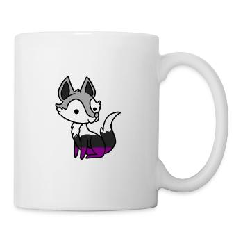 Renard asexuel Ace Pride - Mug blanc - blanc - Droite