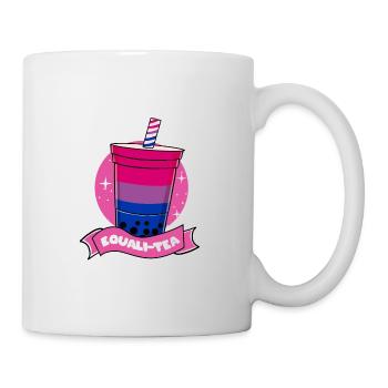 Bisexual Pride Bubble Tea Bisexual Gift - Mug - white - Right