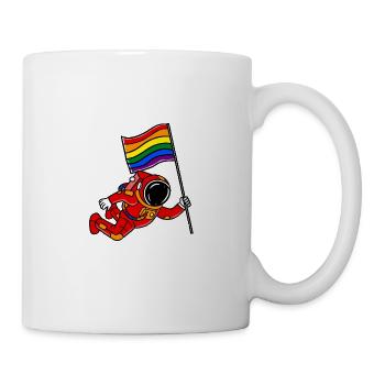 LGBT Gay Pride Astronaut Gay Pride - Mug - white - Right
