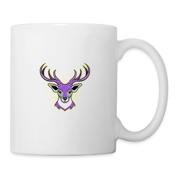 Oh Deer Im Queer Nonbinary Pride - Tasse - Weiß - Rechts