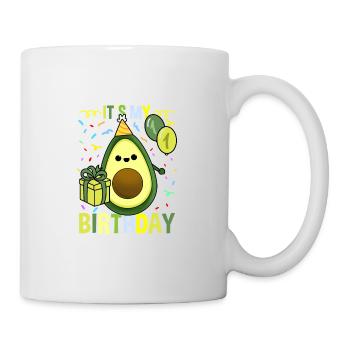 Its My 1st Birthday Avocado-Geburtstagsparty - Tasse - Weiß - Rechts