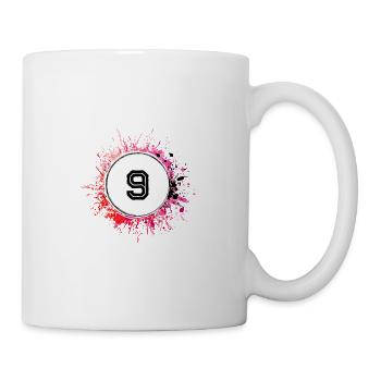 9 Nombre d’objets blob - Mug blanc - blanc - Droite