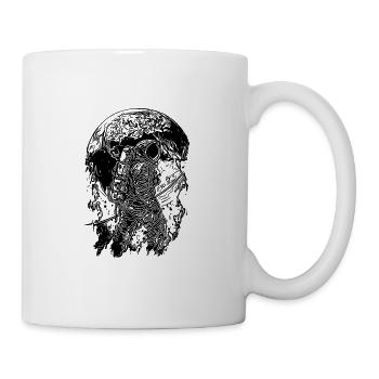 Astronaut in the moonlight - Mug - white - Right