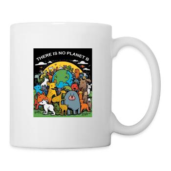 There Is No Planet B - Mug blanc - blanc - Droite