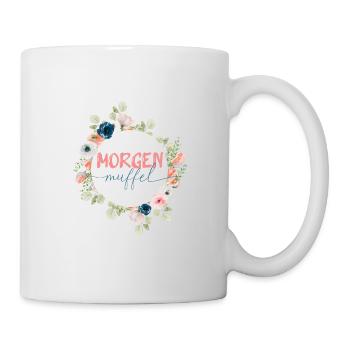 MORGENMUFFEL! personalisierbar - Tasse - Weiß - Rechts