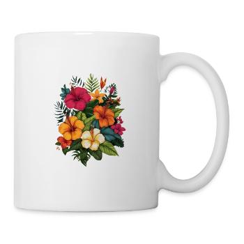 Floristin für eine Floristin - Tasse - Weiß - Rechts
