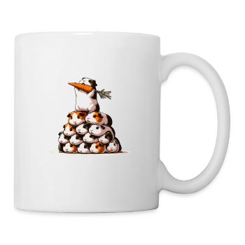 Triumphant Guinea Pig Tower with Carrot - Tasse - Weiß - Rechts