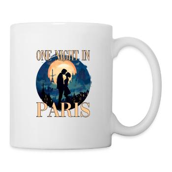 Paris Eiffelturm Honeymoon Hochzeitsreise - Tasse - Weiß - Rechts