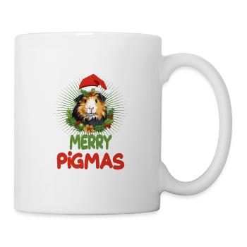 Merry Pigmas für einen Meerschweinchen Liebhaber - Tasse - Weiß - Rechts