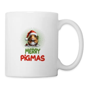 Merry Pigmas für einen Meerschweinchen Liebhaber - Tasse - Weiß - Rechts