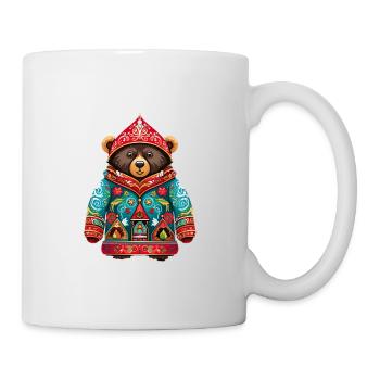 Russische Tradition Weihnachten - Tasse - Weiß - Rechts