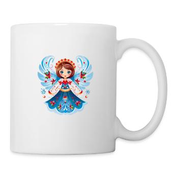 Russische Tradition Weihnachten - Tasse - Weiß - Rechts