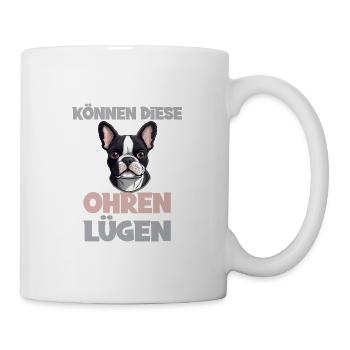 Können Diese Ohren Lügen? - Tasse - Weiß - Rechts