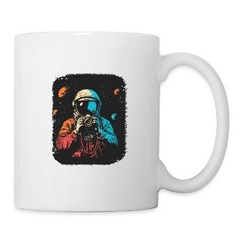 Astronaut Fotograf im Retro-Stil für Fotograf - Tasse - Weiß - Rechts