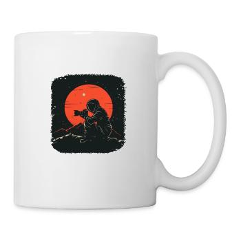 Astronaut Fotograf im Retro-Stil für Fotograf - Tasse - Weiß - Rechts
