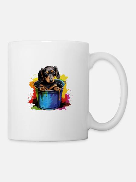 Dackel Hund für einen Hundebesitzer Dackel - Tasse - Weiß