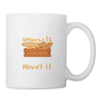 Baguette About It - Tasse - Weiß - Rechts