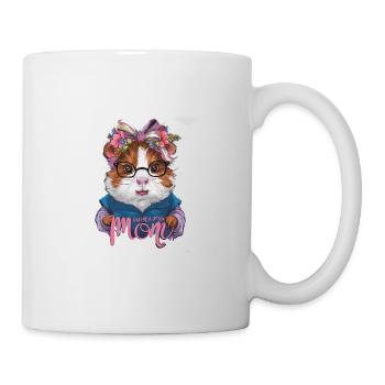 Best Guinea Pig MOM Meerscheinchen Mama - Tasse - Weiß - Rechts