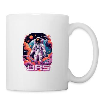 URS - Schöner Jungen Name mit coolem Astronaut - Tasse - Weiß - Rechts