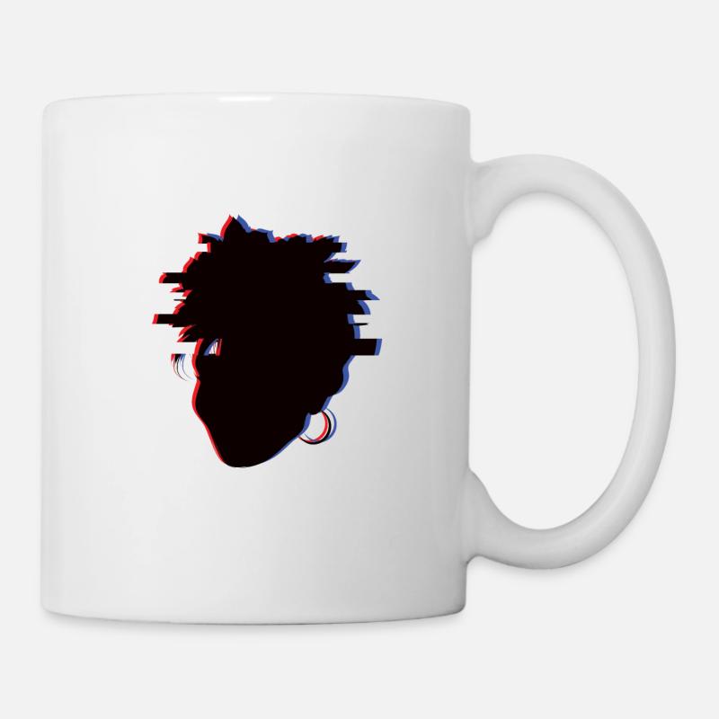 Le Jour des Morts Glitched - Mug blanc - blanc