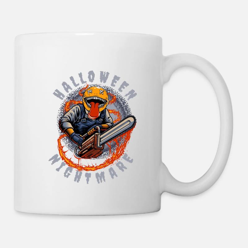 HALLOWEEN NIGHTMARE !! - Mug blanc - blanc