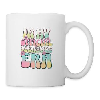 In My Official Teenager Era 13th Birthday Party - Mug - white - Right