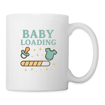 Baby Loading - Tasse - Weiß - Rechts