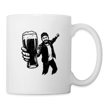 Bierman - Mug blanc - blanc - Droite
