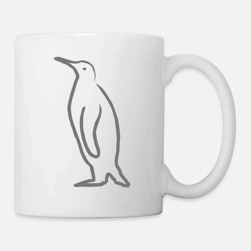 Pinguin - Tasse - Weiß