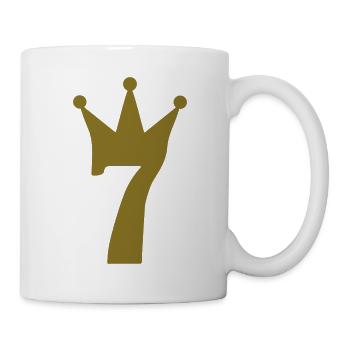 7 crown c1w7 - Mug - white - Right