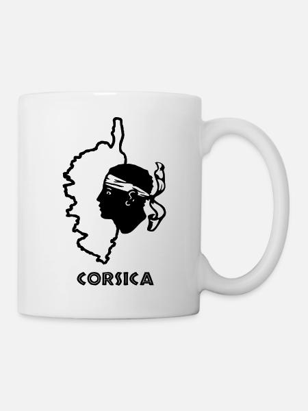 Corsica Maure NB02 - Mug blanc - blanc