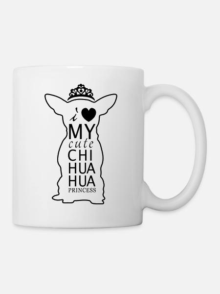 Chihuahua Princess - Tasse - Weiß