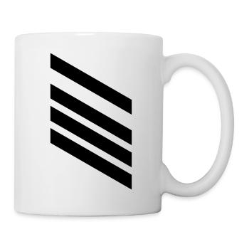 Stabsgefreiter Dienstgrad - Tasse - Weiß - Rechts