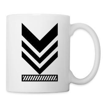 sergente maggiore capo - Mug - white - Right